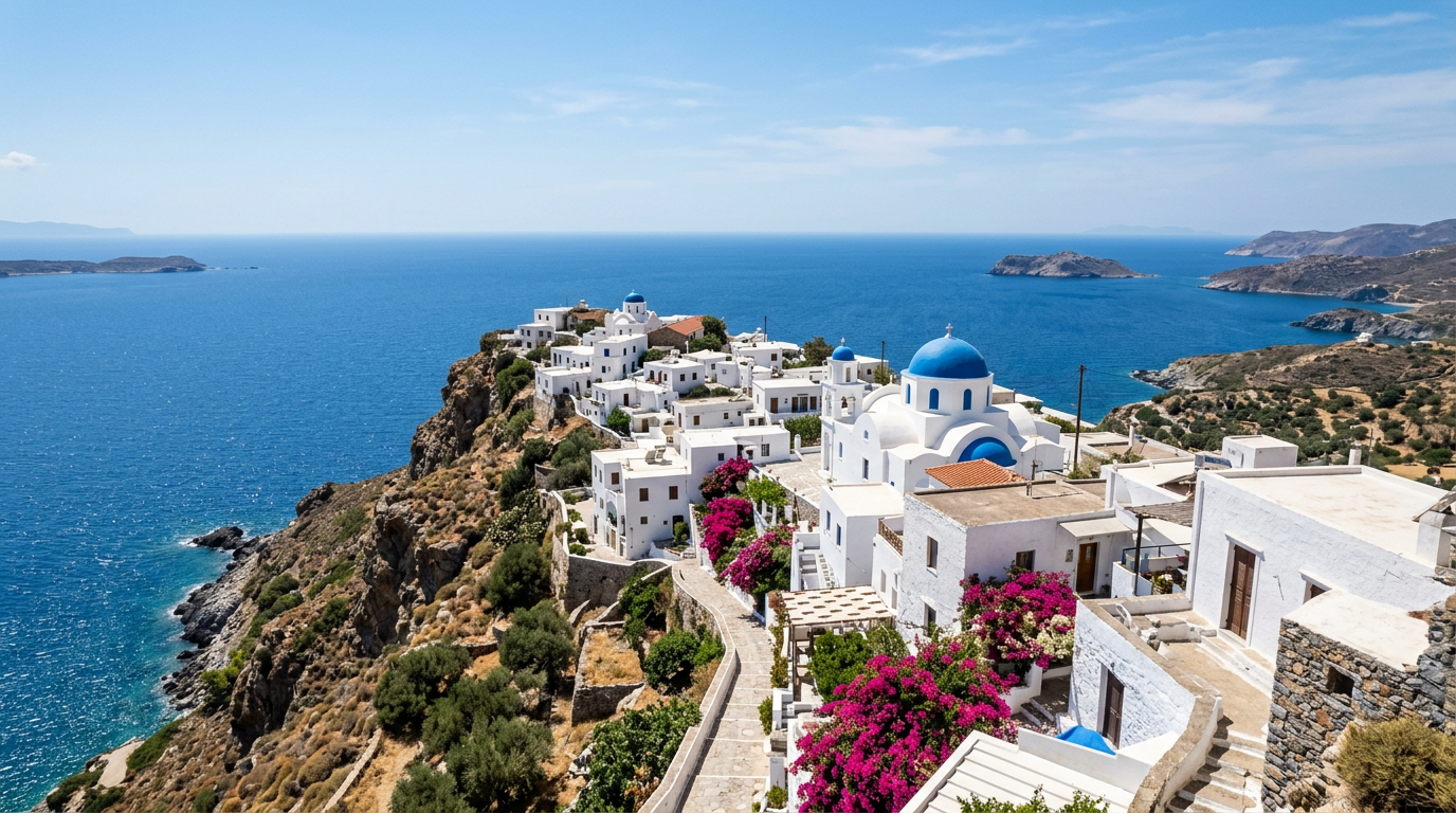Vue de Crète, Grèce